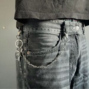 Chrome belt chain